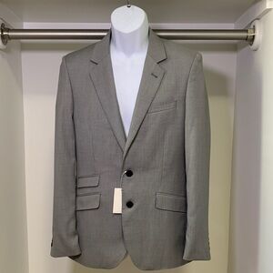H&M Houndstooth Single Breasted Blazer